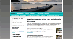 Desktop Screenshot of les-chambres-des-alizes.com